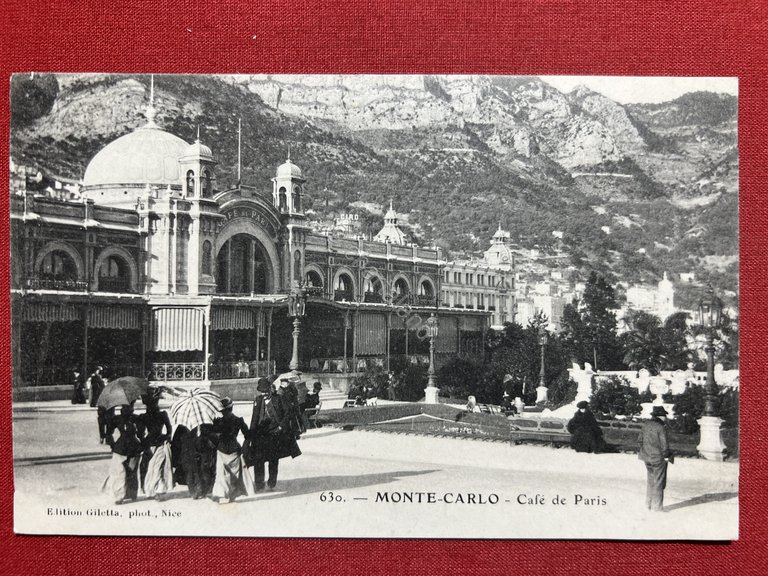 Cartolina - Francia - Monte Carlo - Cafe de Paris …