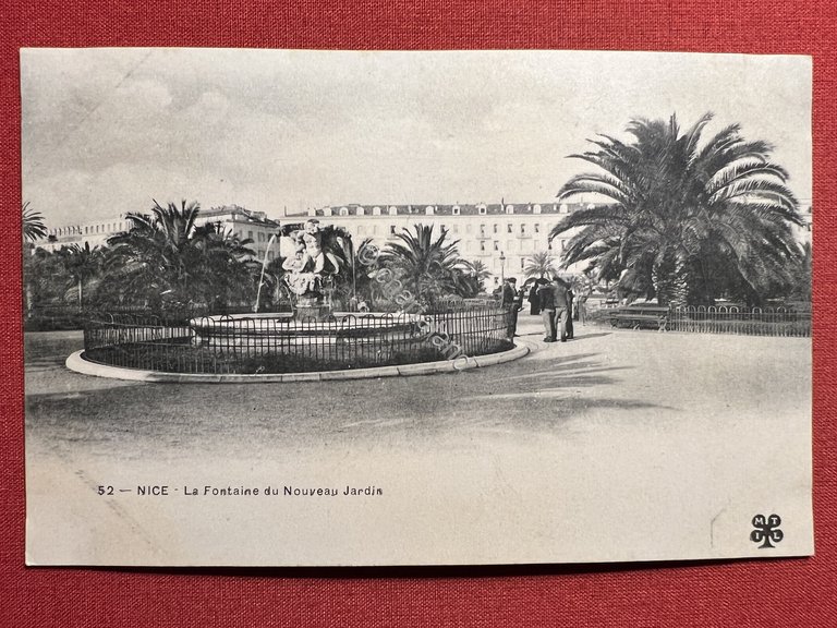 Cartolina - Francia - Nice - La Fontaine du Nouveau …