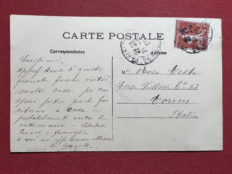 Cartolina - Francia - Paris - La Rue Royale - …