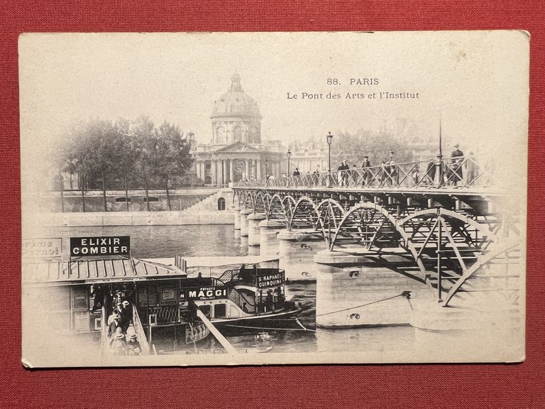 Cartolina - Francia - Paris - Le Pont des Arts …