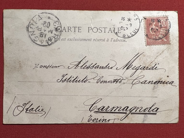 Cartolina - Francia - Paris - Les Invalides - 1902