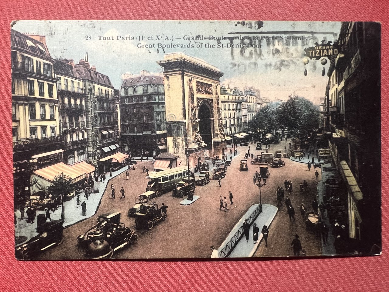 Cartolina - Francia - Tout Paris - Grands Boulevards et …