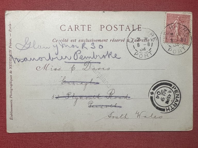 Cartolina - Francia - Trouville-Mer - La terrasse du Casino …