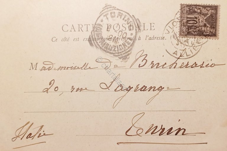 Cartolina - Francia - Vichy - Casino - 1900