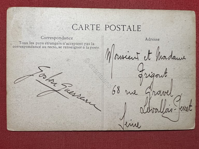 Cartolina - Francia - Villeneuve-Saint-Georges - Chateau du l'Yerres - …