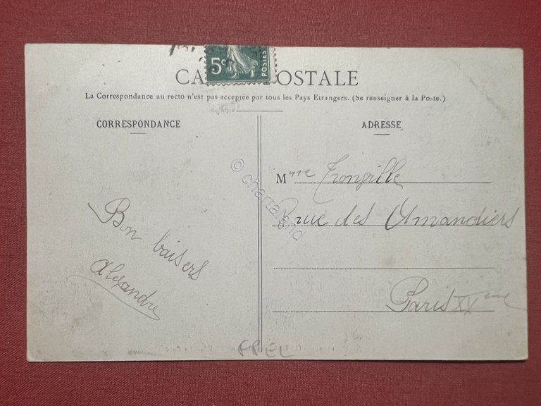 Cartolina - Francia - Villeneuve-Saint-Georges - Le Parc - 1905 … | Immagine Gallery 2