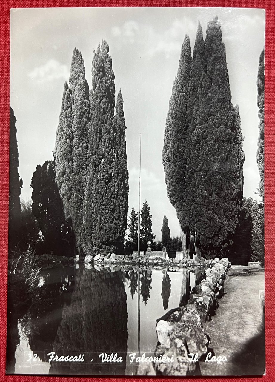 Cartolina - Frascati ( Roma ) - Villa Franconieri - …