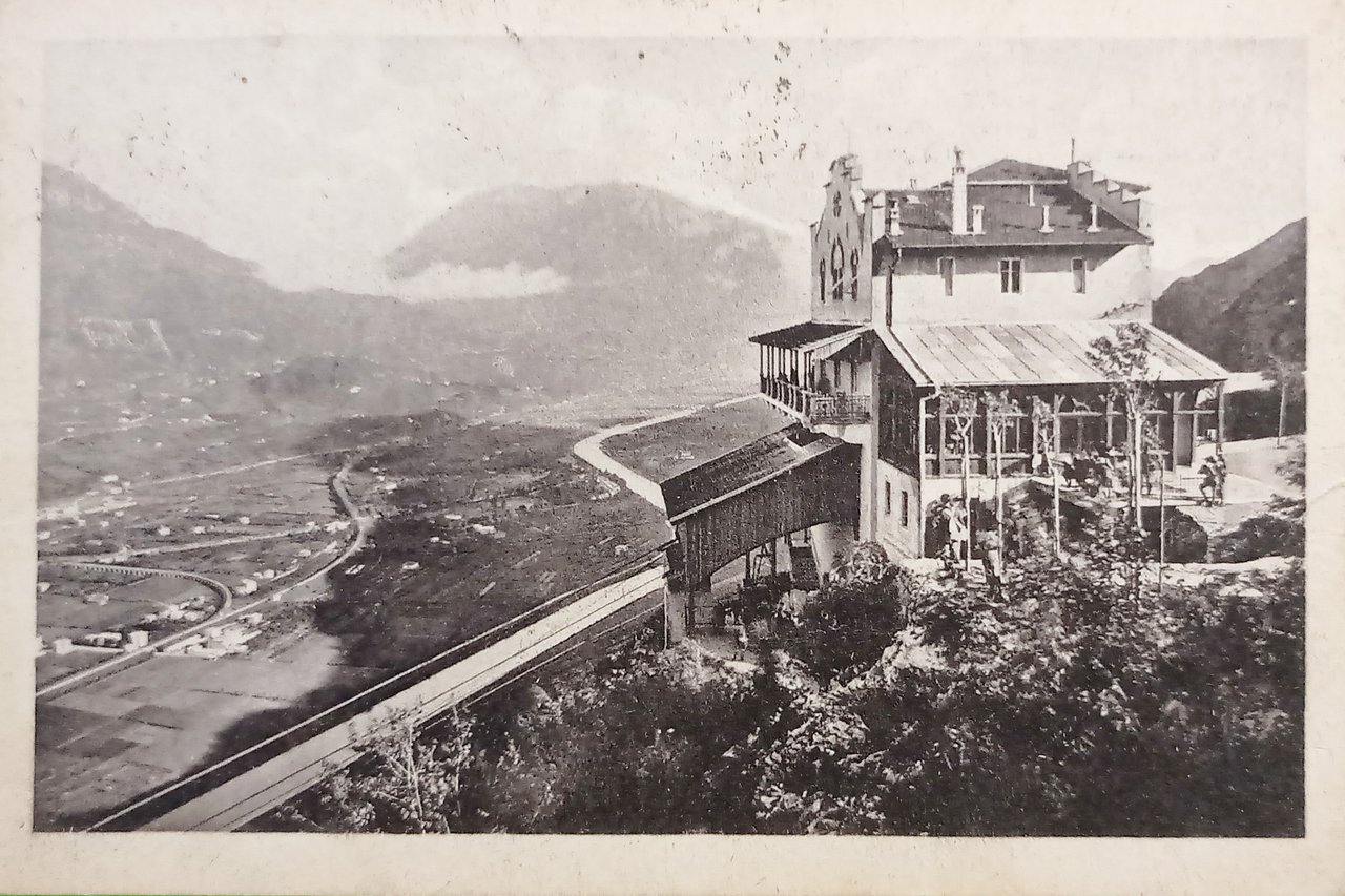Cartolina - Funivia Trento Sardagna - 1933