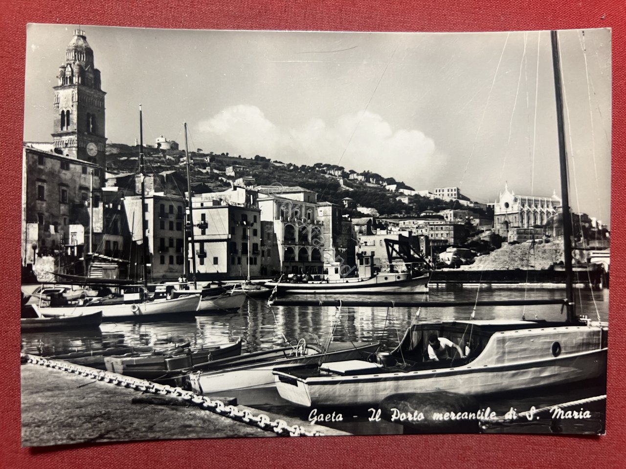 Cartolina - Gaeta ( Latina ) - Il Porto Mercantile …