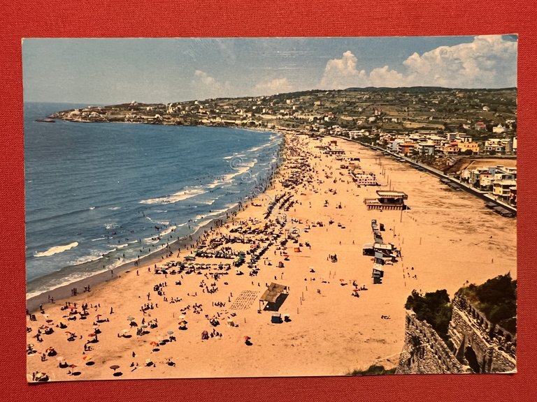 Cartolina - Gaeta ( Latina ) - Spiaggia di Serapo …