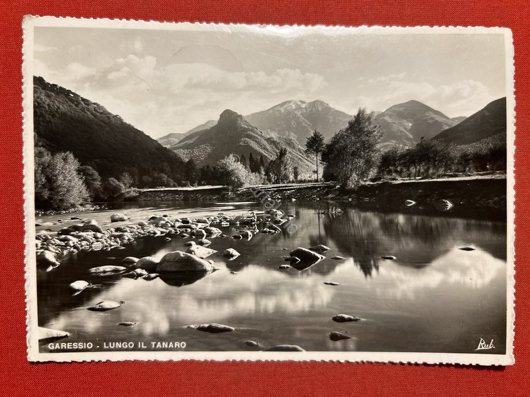 Cartolina - Garessio ( Cuneo ) - Lungo Il Tanaro …