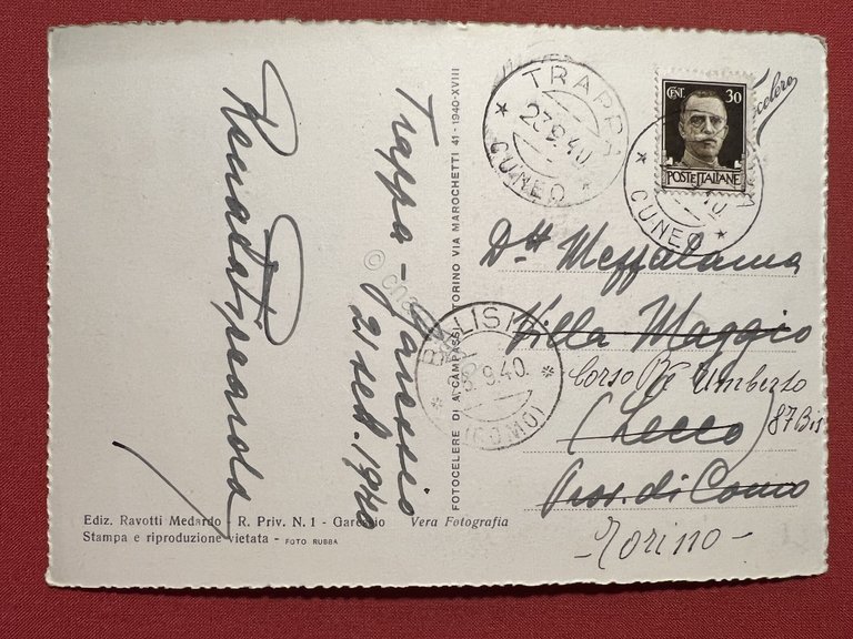 Cartolina - Garessio ( Cuneo ) - Lungo Il Tanaro …