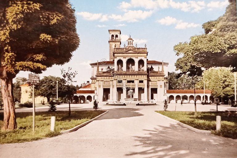 Cartolina - Garlasco - Santuario della Bozzola - 1960 ca.