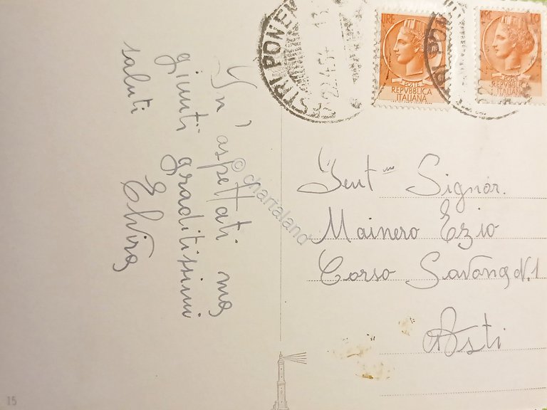 Cartolina - Ge Sestri - Ponente Panorama - 1954