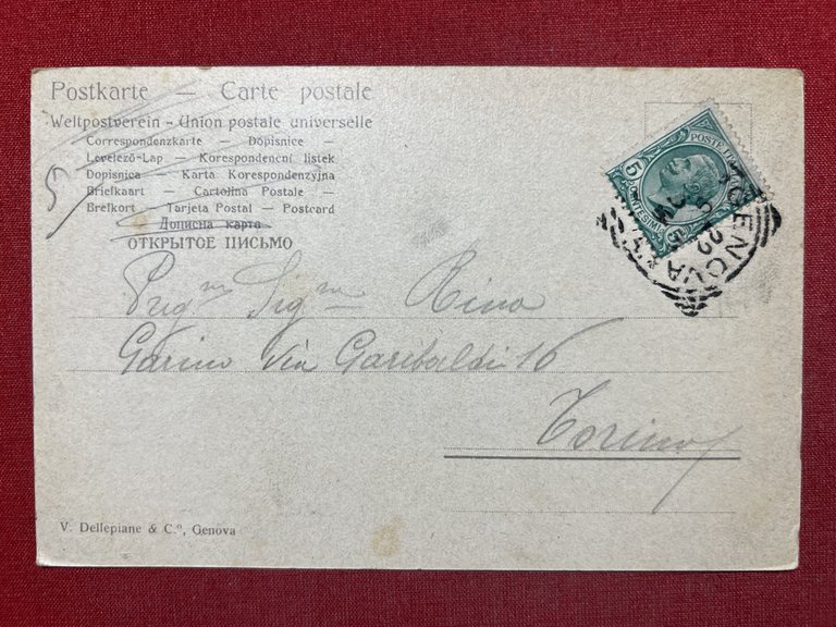 Cartolina - Genova - La Stazione di Piazza Principe - …