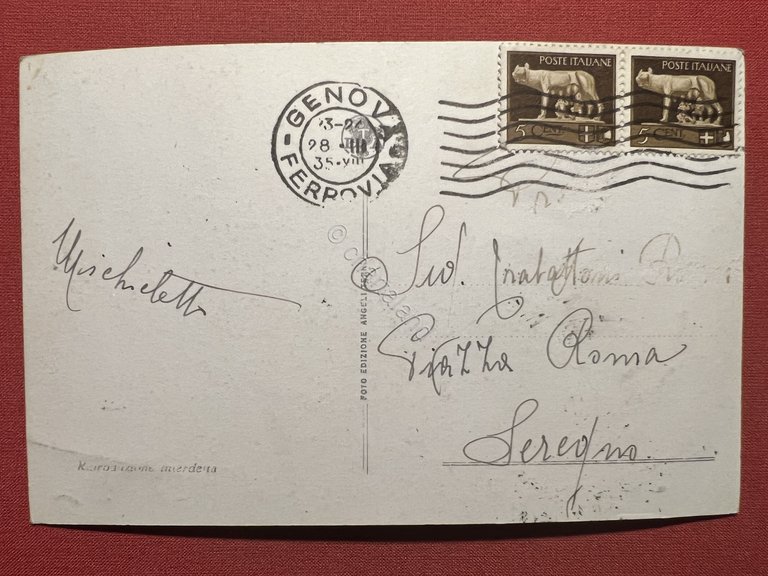 Cartolina - Genova - Nervi - Chiosco della Musica - …