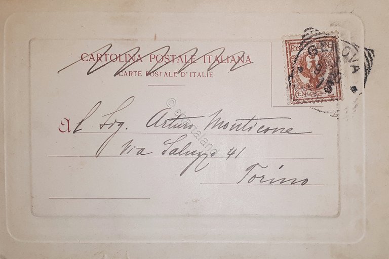 Cartolina - Genova - Palazzo Ducale - 1900 ca.