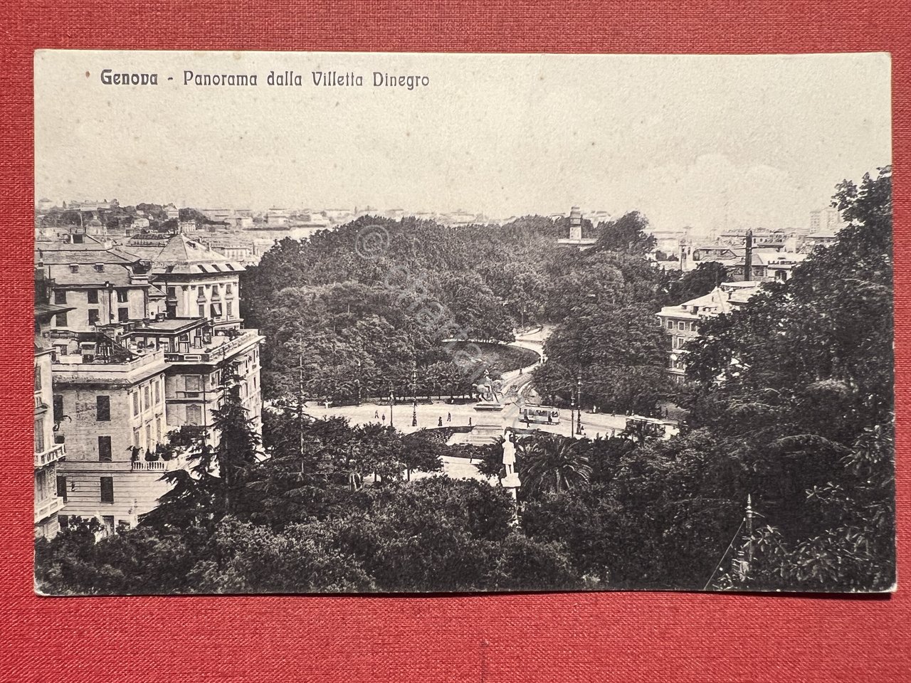 Cartolina - Genova - Panorama dalla Villetta Dinegro - 1920 …