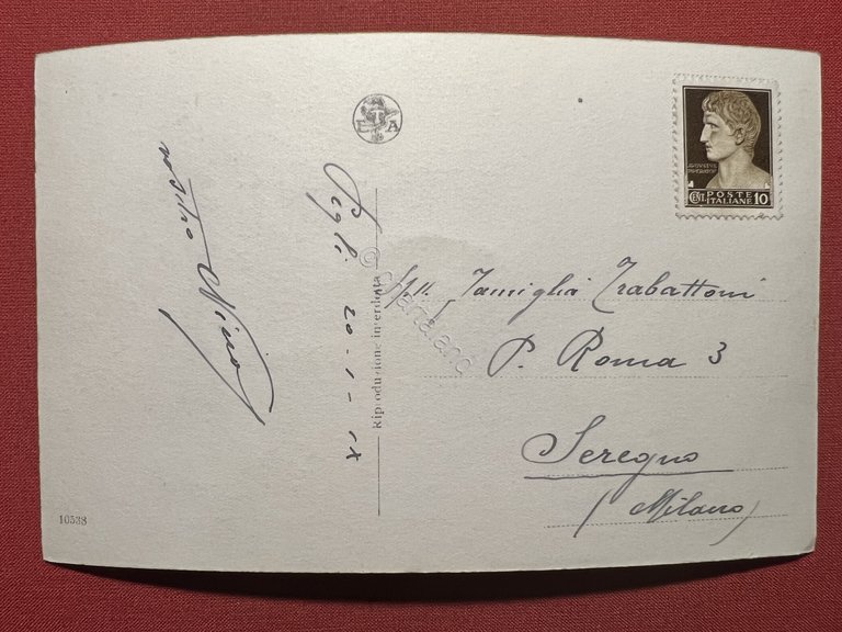 Cartolina - Genova - Pegli - Scoglio Vittoria - 1930 …