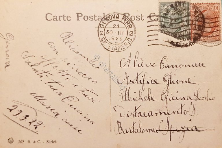 Cartolina - Genova - Piazza Principe e Hotel Miramare - …