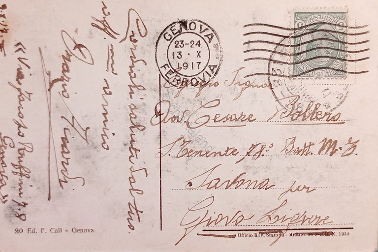 Cartolina - Genova - Ponte Pila e Corso Buenos Aires …