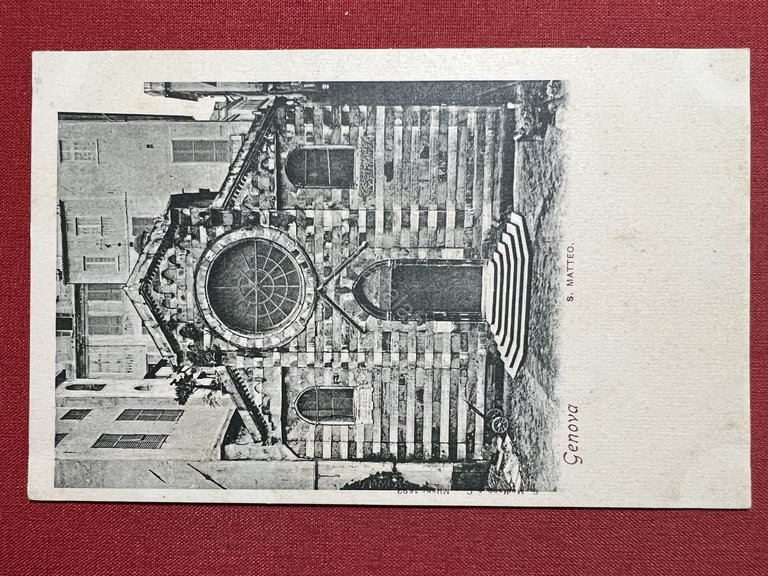 Cartolina - Genova - S. Matteo - 1900 ca.