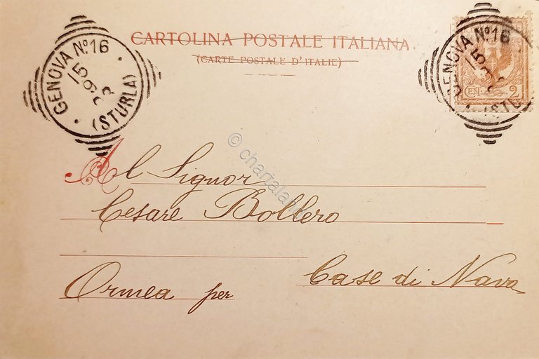 Cartolina - Genova - Villa Rosazza - Il Giardino - …