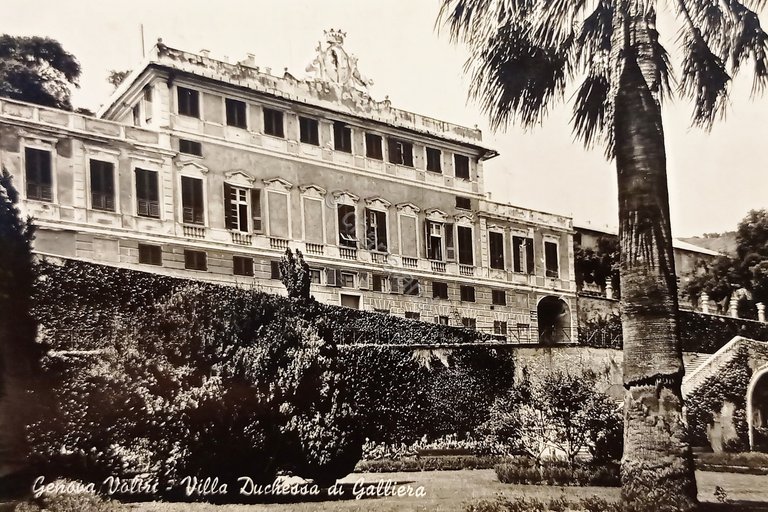 Cartolina - Genova Voltri - Villa Duchessa di Galliera - …