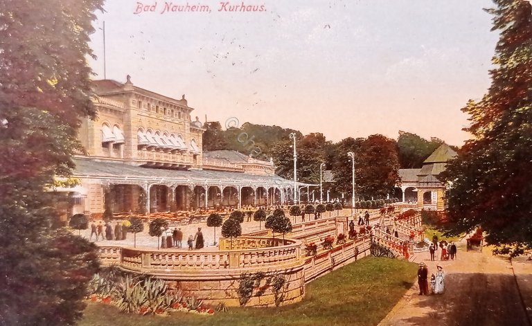 Cartolina - Germania - Bad Nauheim - Kurhaus - 1920 | Immagine Gallery 3