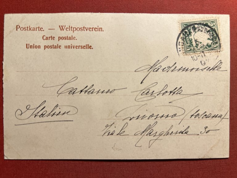 Cartolina - Germania - Lindau i. B. - Hafenpartie - …