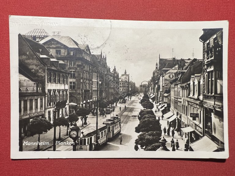 Cartolina - Germania - Mannheim - Planken - 1929