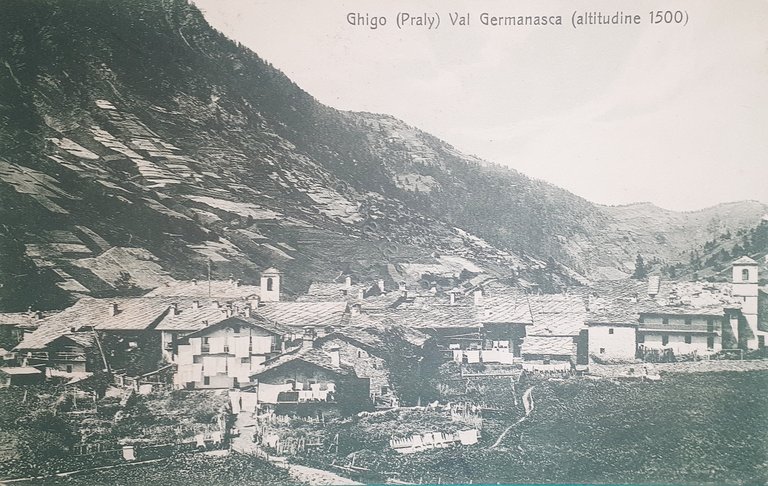 Cartolina - Ghigo ( Prali ) - Val Germanasca - …