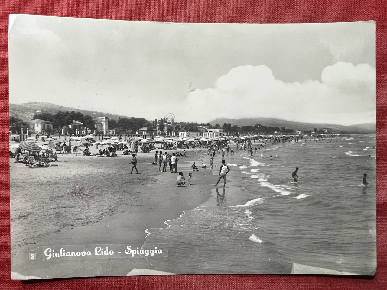 Cartolina - Giulianova Lido ( Teramo ) - Spiaggia - …