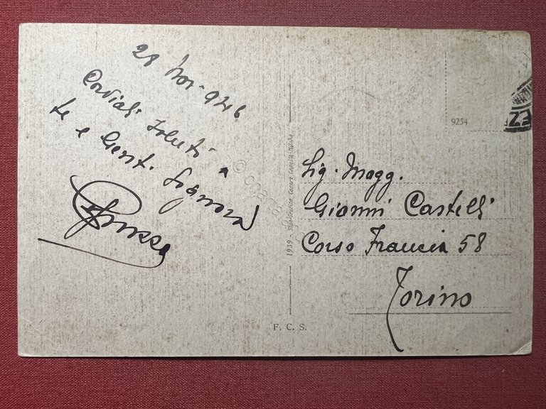 Cartolina - Golfo de La Spezia - S. Terenzo - …