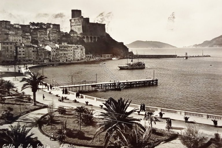 Cartolina - Golfo di La Spezia - Lerici - 1962