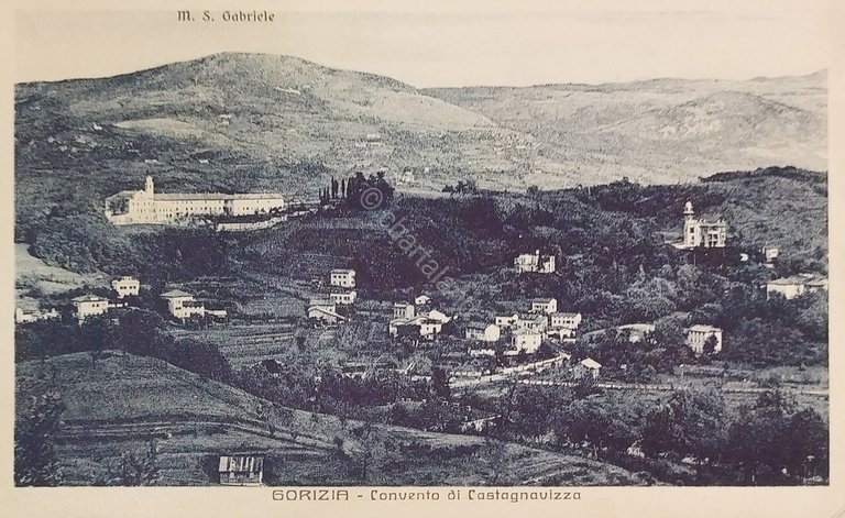 Cartolina - Gorizia - Convento di Castagnevizza - 1910 ca.