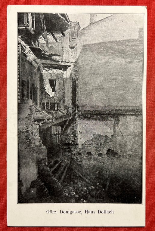 Cartolina - Gorz - Domgasse - Haus Doliach - 1910 …