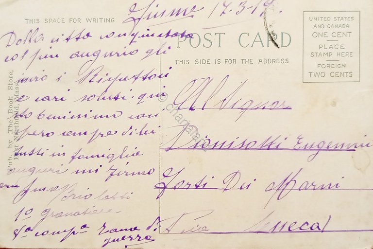 Cartolina - Gould Hall & Russell Sage Chapel - East …