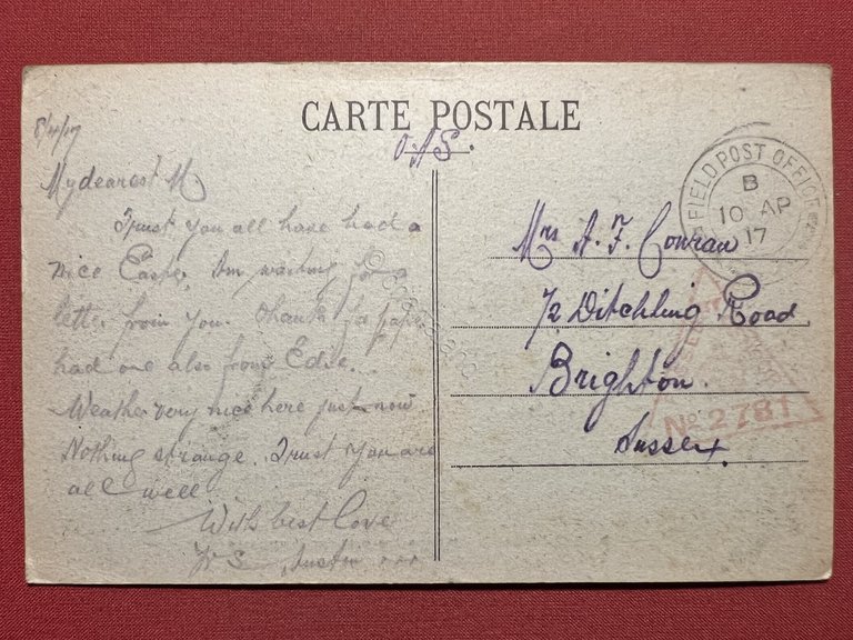 Cartolina - Grecia - Salonique - Monastere pris des Remparts …