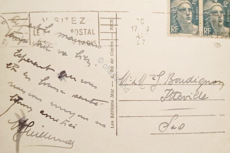 Cartolina - Grimaldi - Ventimiglia - Ponte San Luigi - …