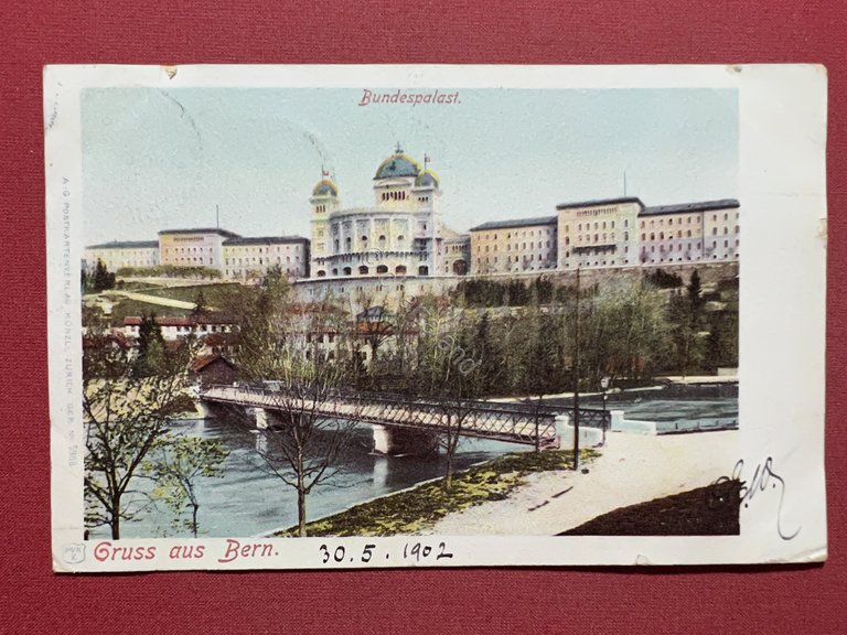 Cartolina - Gruss aus Berlin - Bundesplatz - 1902