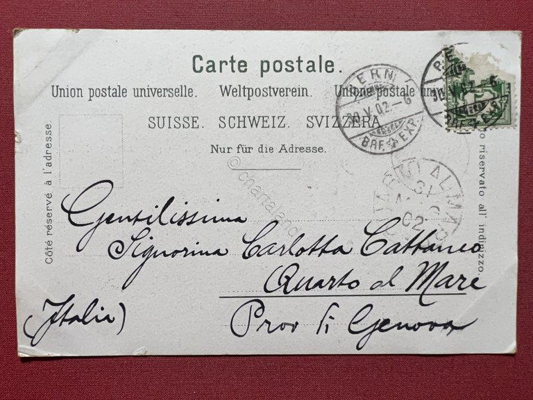 Cartolina - Gruss aus Berlin - Bundesplatz - 1902