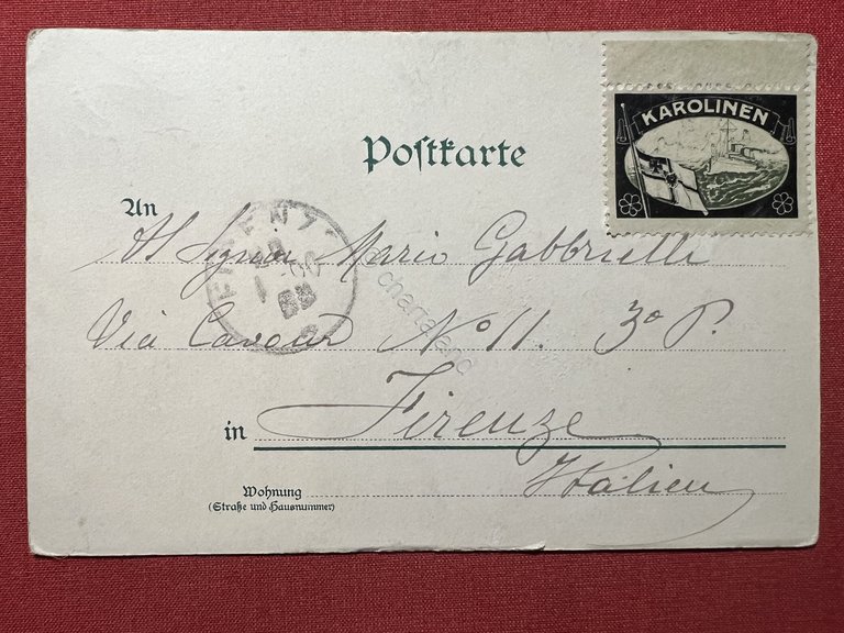 Cartolina - Gruss aus Berlin - Kaiser Friedrich Palais 1900