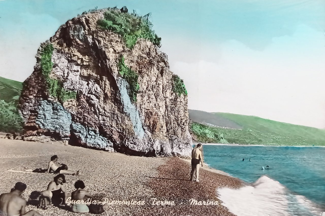 Cartolina - Guardia Piemontese Terme ( Cosenza ) - Marina …