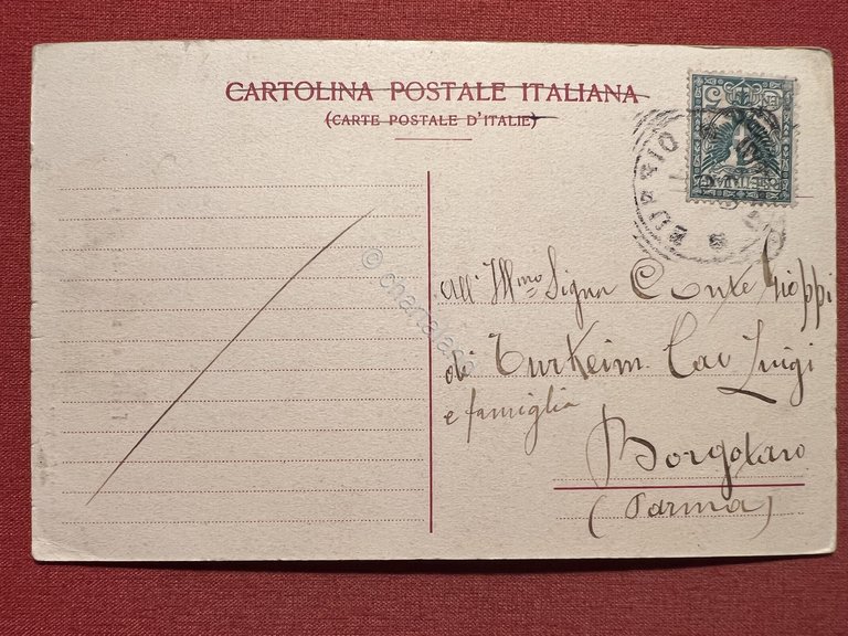 Cartolina - Gubbio - Facciata dei Palazzo dei Consoli - …