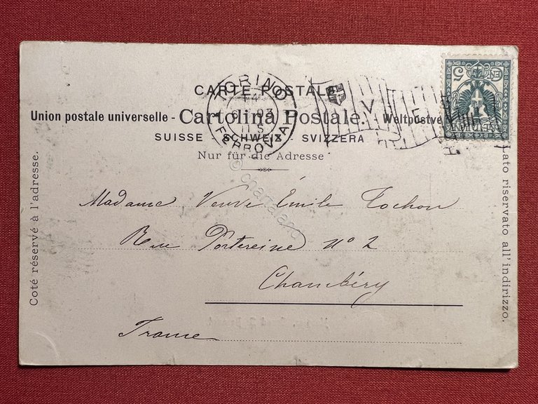 Cartolina - Hospice, Grand S. Bernard - 1903