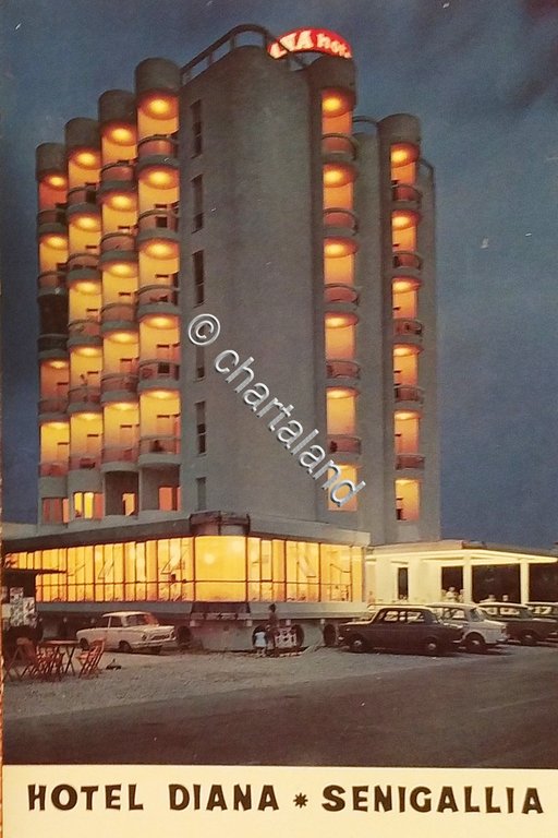 Cartolina - Hotel Diana - Senigallia ( Ancona ) - …