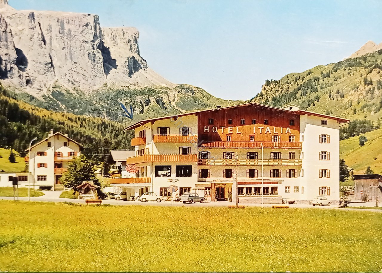 Cartolina - Hotel Italia - Corvara in Badia - Dolomiti …