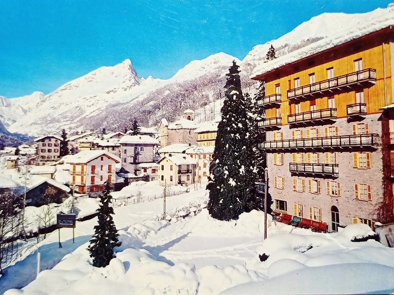 Cartolina - Hotel Raggio di Sole - Ala di Stura …