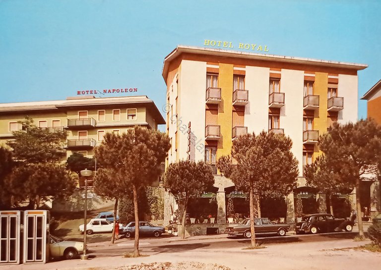 Cartolina - Hotel Royal e Hotel Napoleon - Tabiano Terme …